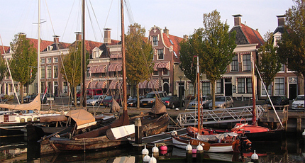 Haventje in Friesland