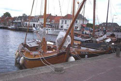 De haven van Elburg