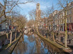 Gracht binnenstad Utrecht