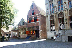 Oude panden in Veere